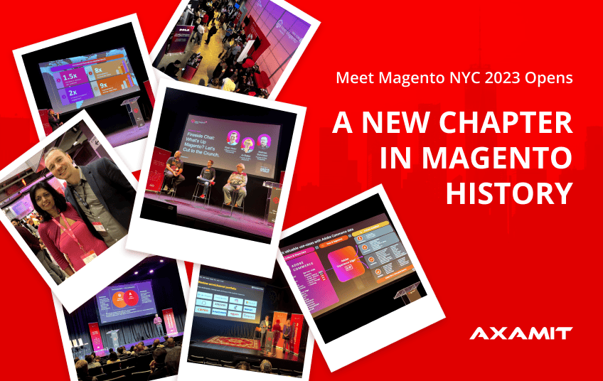 Axamit at meet magento nyc 2023