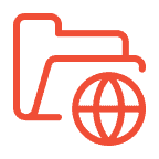 Coding apps website web dev folder globe